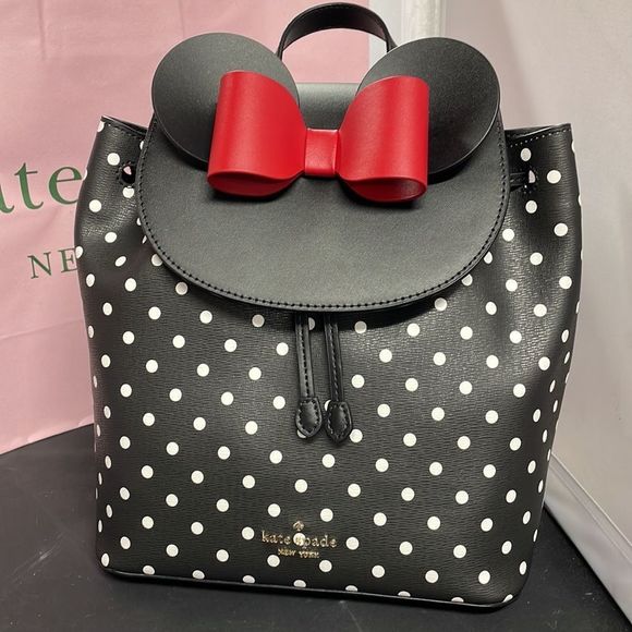 Disney x kate spade new york minnie mouse backpack - Picture 2 of 11